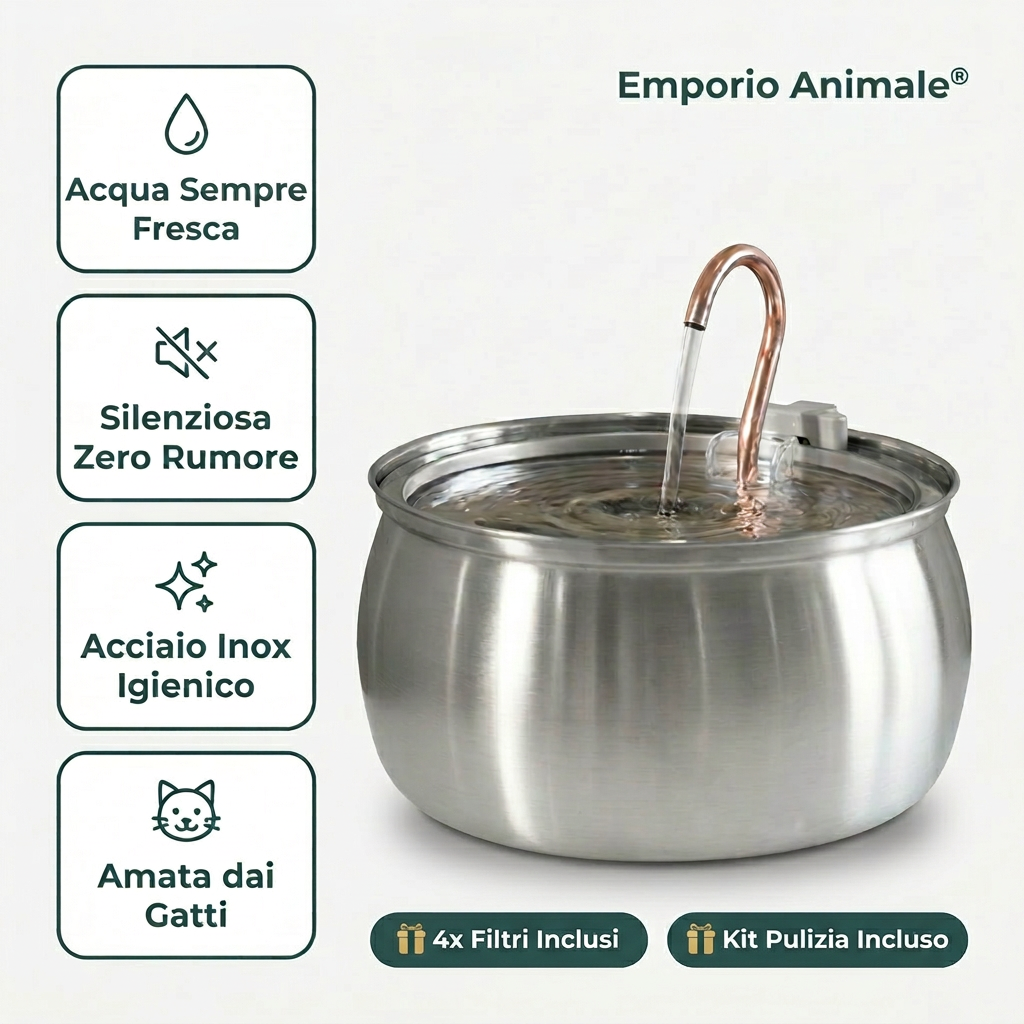 Il tuo Gatto Berrà 3x di Più. Garantito