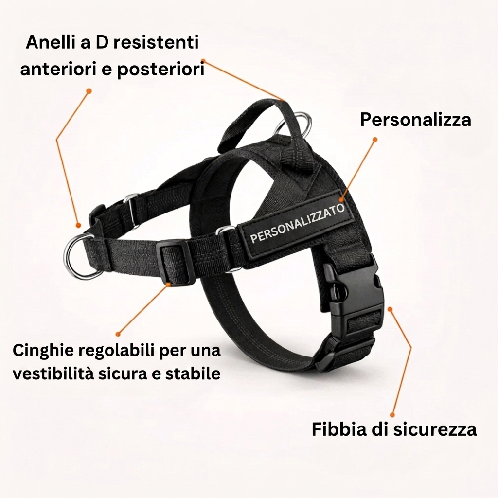 Pettorina Anti-Tiro Emporio Animale™
